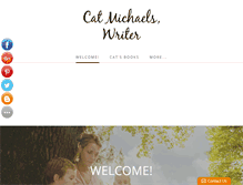 Tablet Screenshot of catmichaelswriter.com